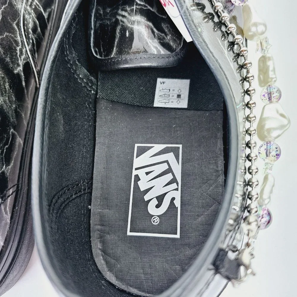 Vans RARE, Anaheim Factory Collection, Moon Streak Charm Embellishment, M10W12 - Picture 11 of 13